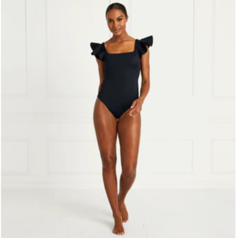 Hill House Rosie Black One Piece Swimsuit
